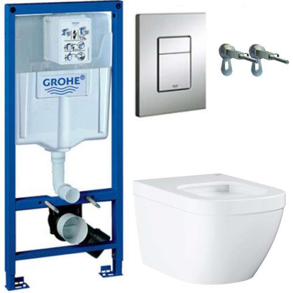 Набор инсталляция для унитаза Grohe Rapid SL с унитазом и крышкой Soft Close (39328CB0) фото